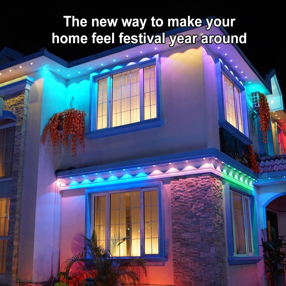 Point Lights 30mm Led Pixel Light Strands With 12 Volt App C Compatibility