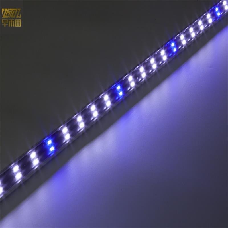 Zaohetian 5730 super brighing led aquarium lamp T8 submersible lamp changer color fish tank light