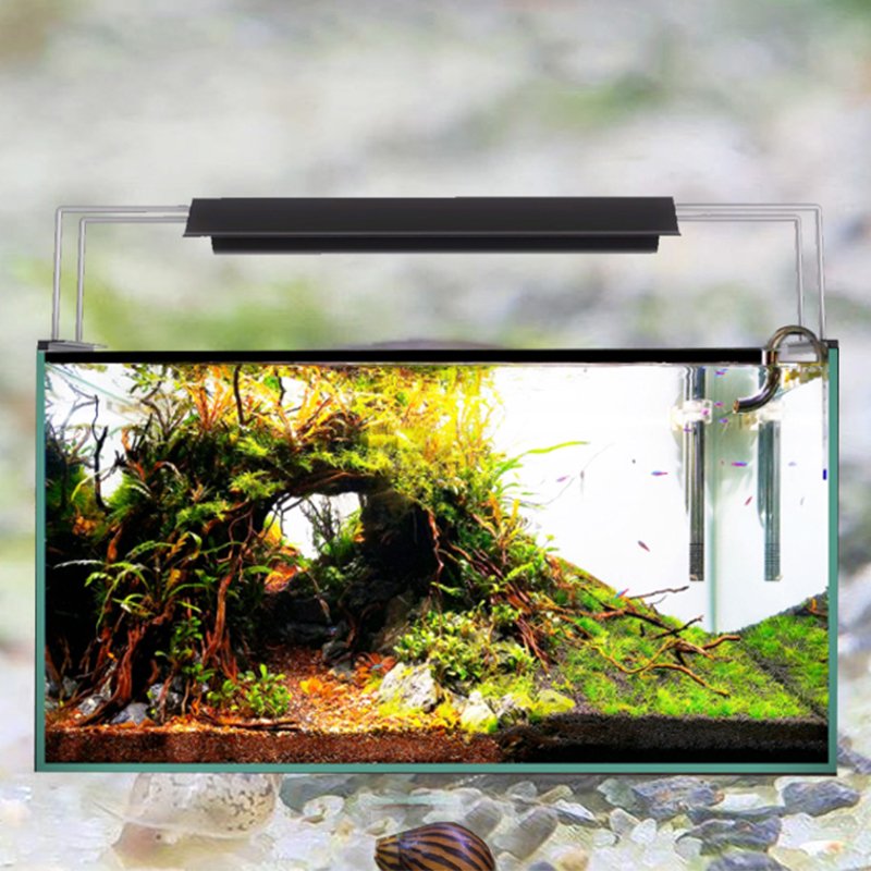 Micmol Full spectrum wrgb Planted fish tank lighting freshwater planted APP control led lights led aquarium light