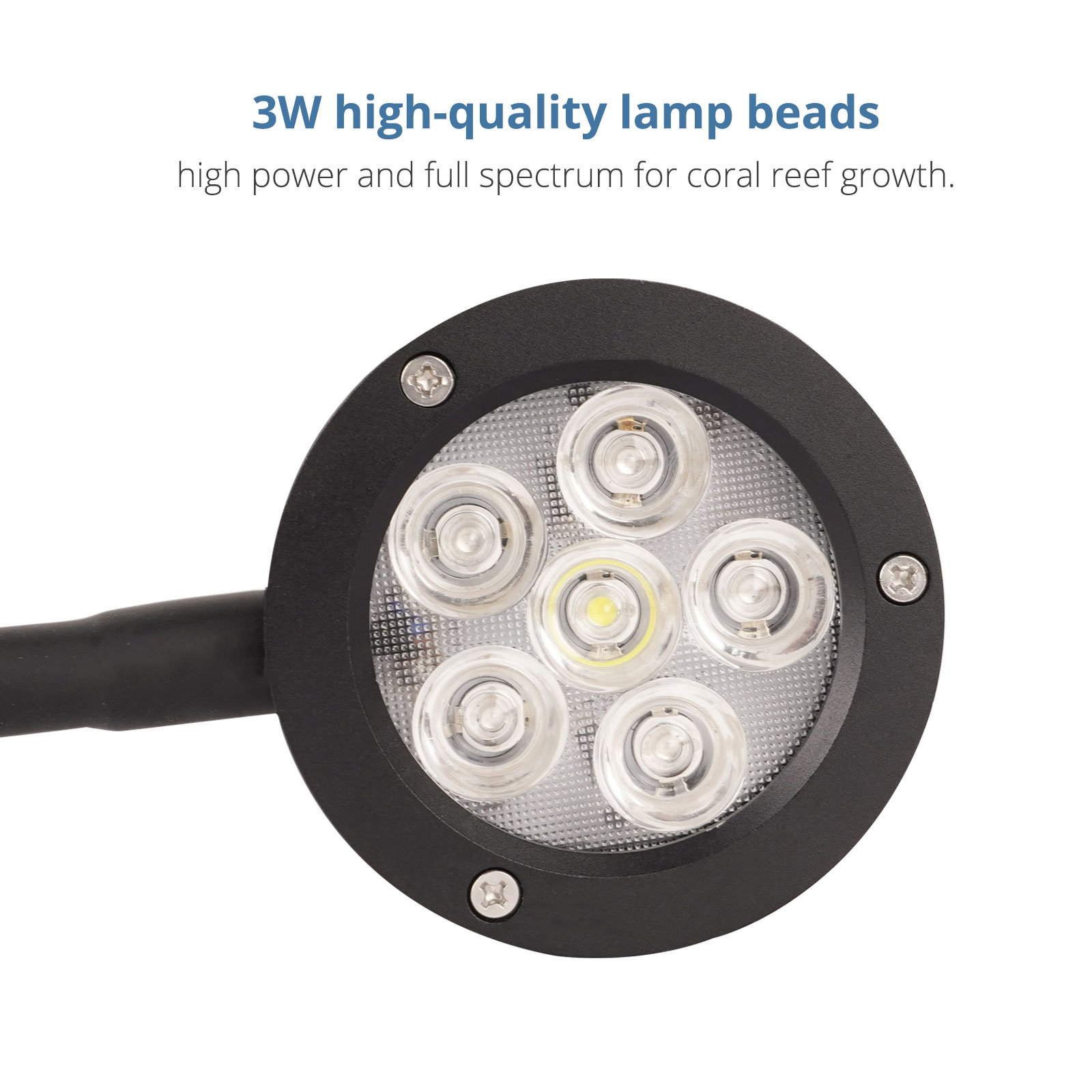 GAKO Q2 LED Coral Lamp Saltwater Fish Tank Light for Nano Tank Reef