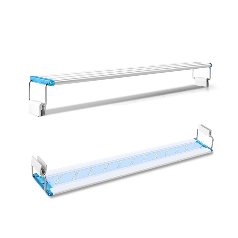 Super Slim LEDs Aquarium Lighting Aquatic Plant Light 18-75CM Extensible Waterproof Clip on Lamp For Fish Tank 90-260V