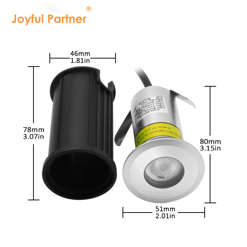 Joyful Lamp IP68 pool lights led underwater mini size low voltage led swimming pool light for aquarium, waterfall