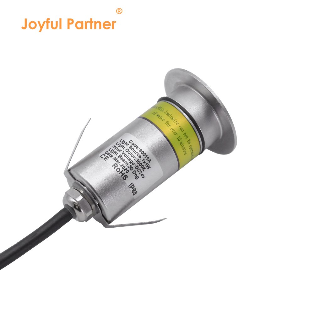 Joyful Lamp IP68 pool lights led underwater mini size low voltage led swimming pool light for aquarium, waterfall