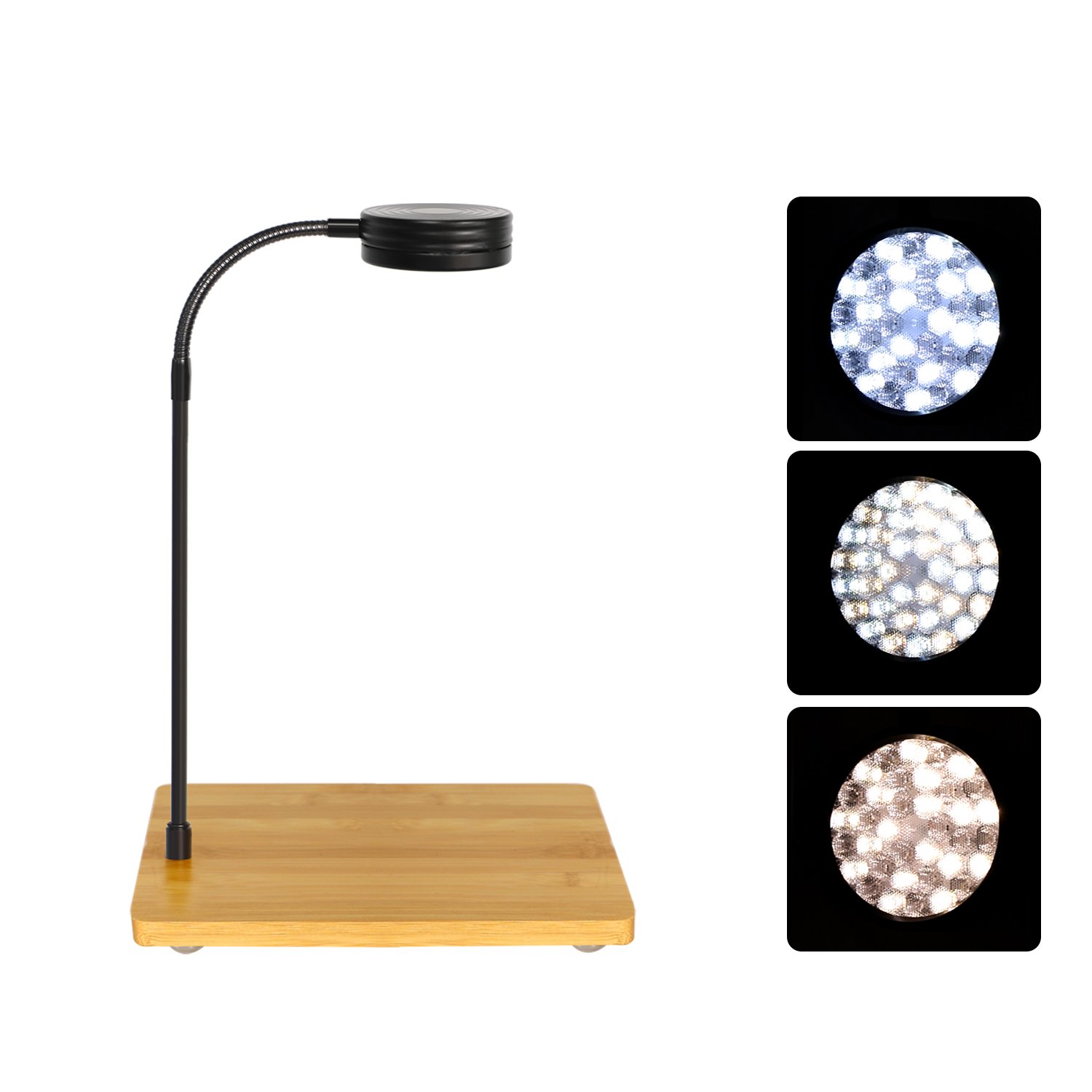ce rohs small bamboo base jellyfish lamp led aquarium light full spectrum for fish tank bonsai