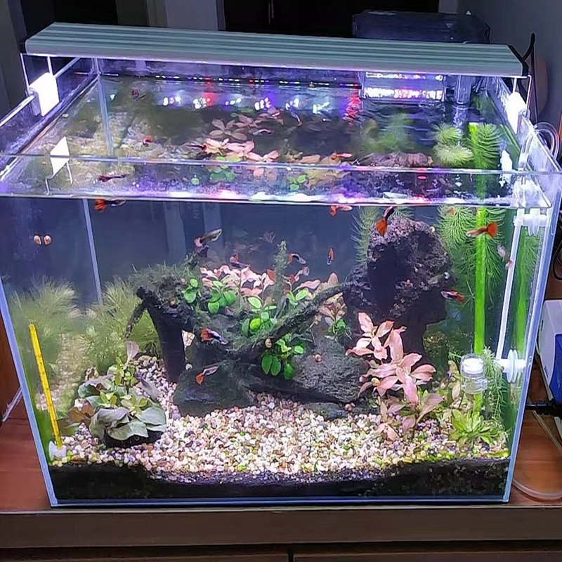 SOBO Aquarium Light LED Aquarium Lights for Fish Tank or Plants Tank Full Spectrum Aquarium Multicolor Lighting AL-200P Series