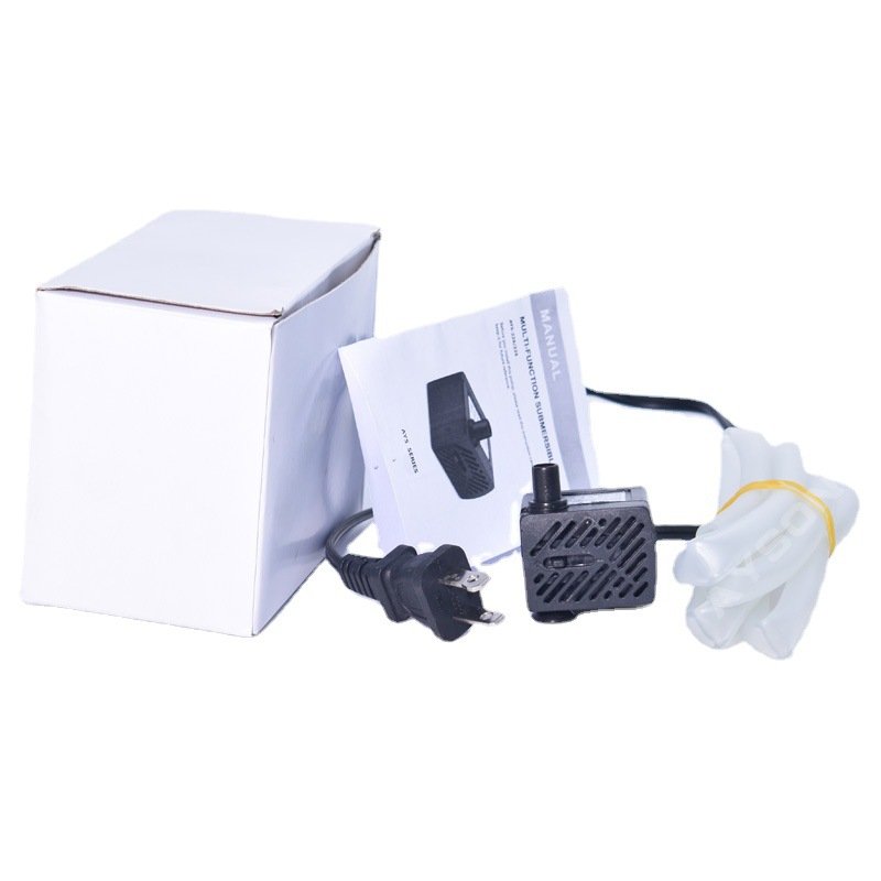 Custom Made Hot Sale Australia Plug with LED Light 3W Side Suction Water Pump Waterfall Fountain Rockery Statuary Circulate Pump