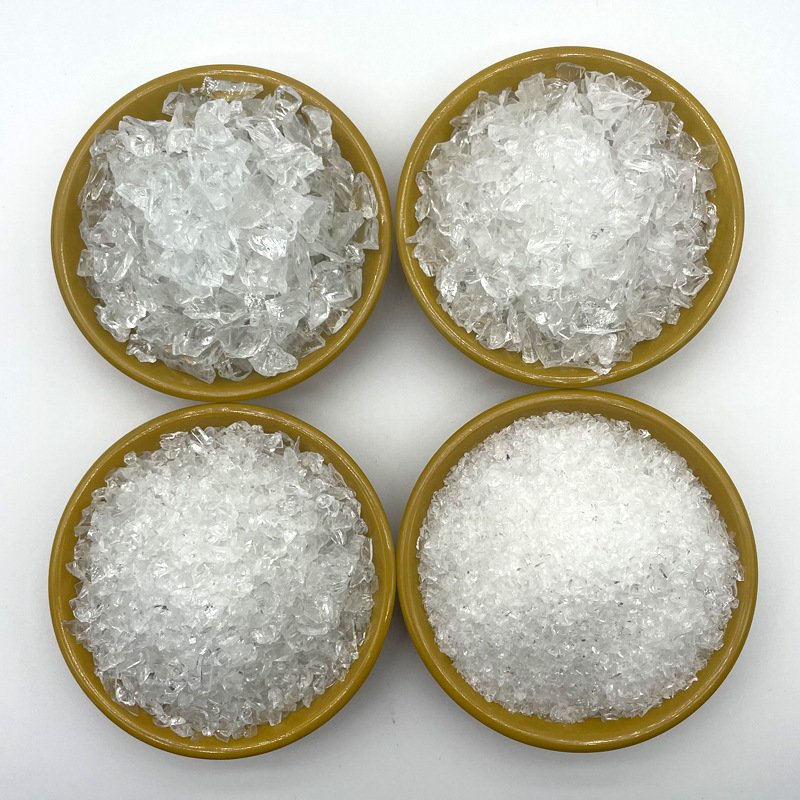 2024 Hot Sale Products Blue Glass sand Colorful Terrazzo Glass Broken Glass Sand