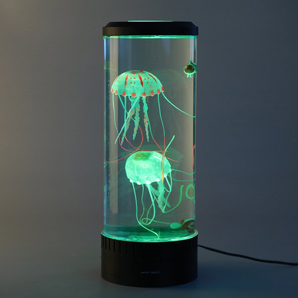 LED Night Light Remote Control Jellyfish Lamp Color Changing Home Decoration Lamp Aquarium Birthday Gift Kids