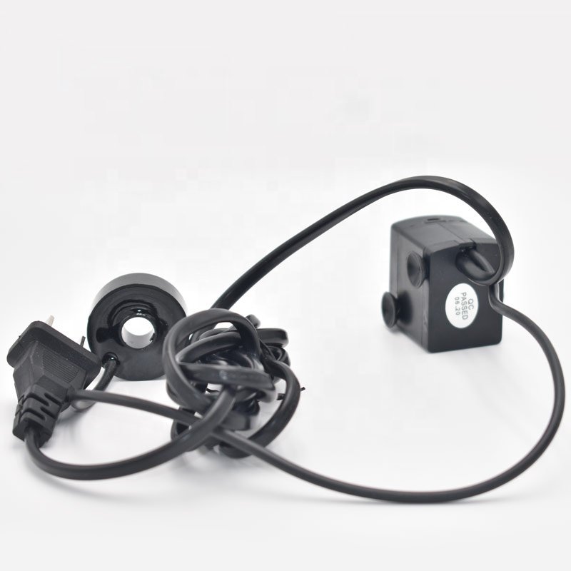 3W with 4 LED Lights Mini Submersible Aquarium Pump for Fish Tank, with 1m Water Tubing, 110~240V, 50/60HZ, CN/EU/US/AU in Stock