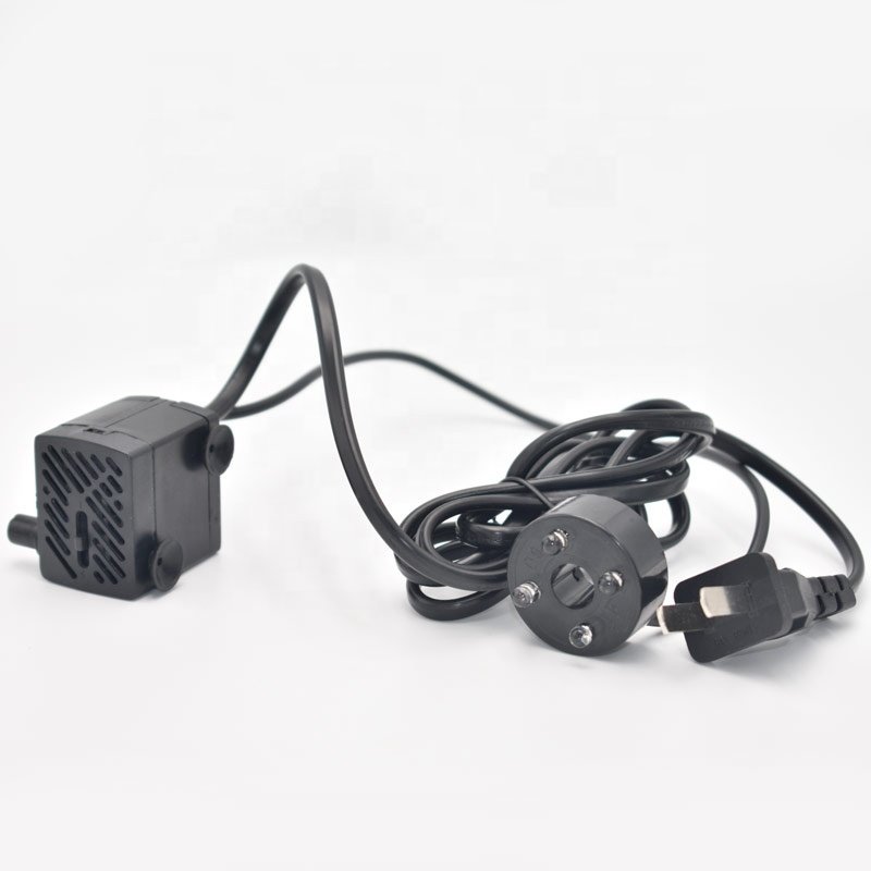 3W with 4 LED Lights Mini Submersible Aquarium Pump for Fish Tank, with 1m Water Tubing, 110~240V, 50/60HZ, CN/EU/US/AU in Stock