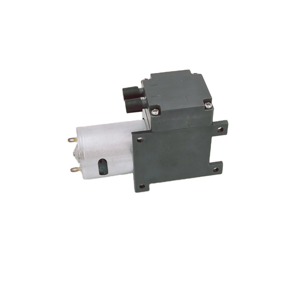 17L/M dc 12V electric mini brush diaphragm small size vacuum pump