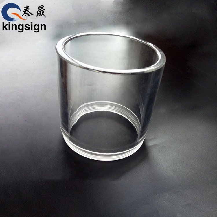 Kingsign customized size plexiglass clear acrylic cylinder tube