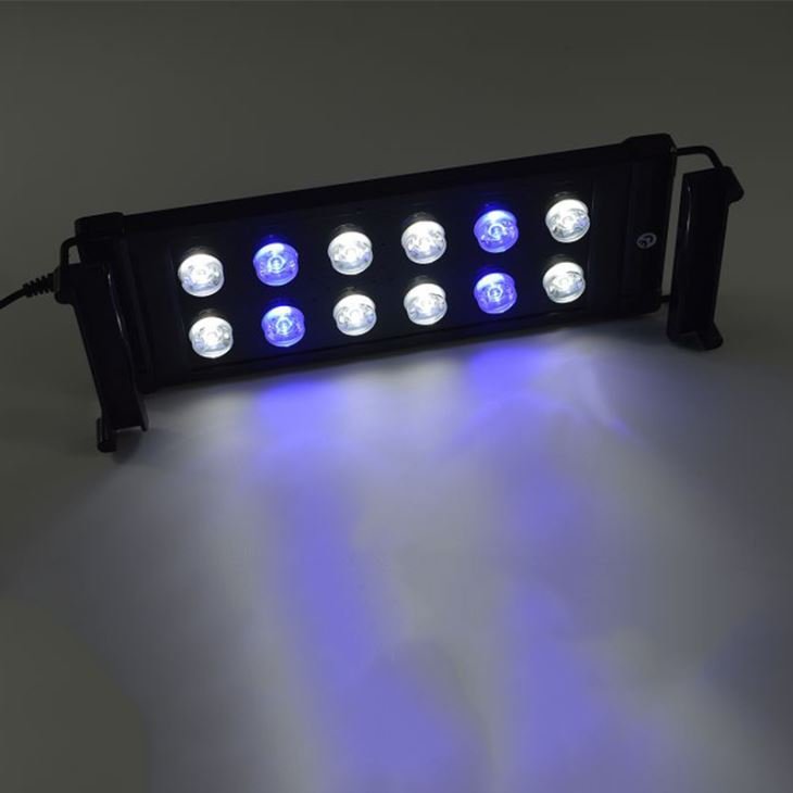 2022 Wholesale Fish Tank Plant Growth Overhead Lamp Aquarium LED Light IP67 Blue Aluminium Alloy Red Sea Reef Led 90 Sbt90 Led
