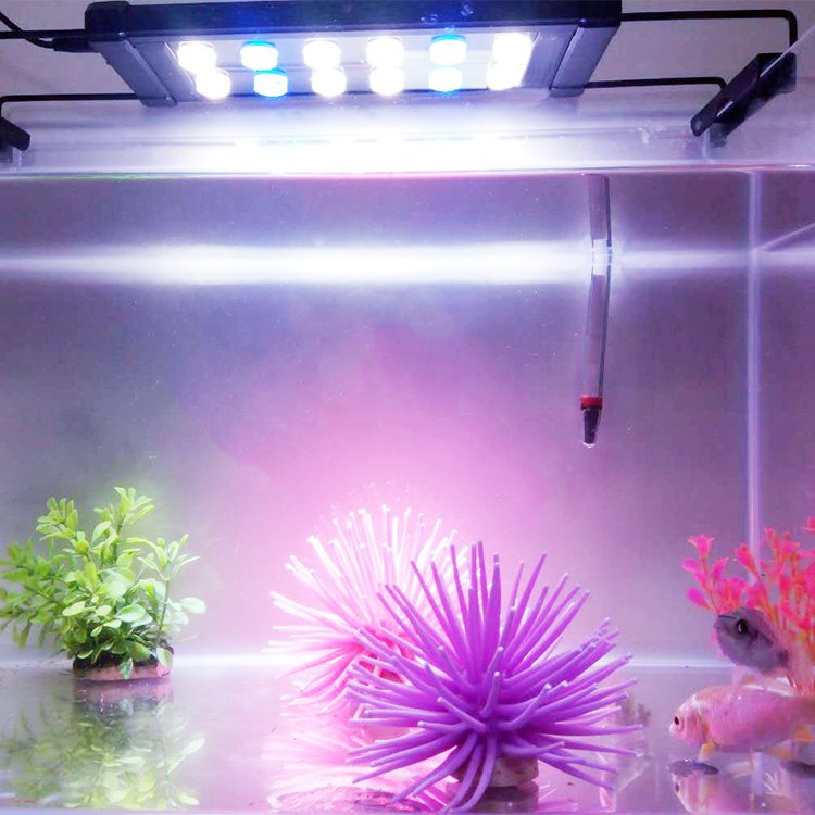 2022 Wholesale Fish Tank Plant Growth Overhead Lamp Aquarium LED Light IP67 Blue Aluminium Alloy Red Sea Reef Led 90 Sbt90 Led