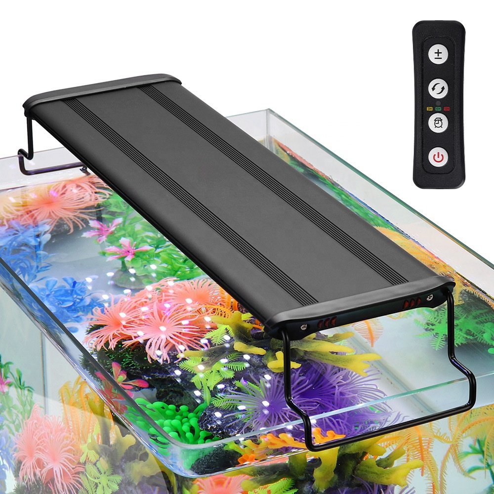 Aquarium LED light Full spectrum adjustable lighting Water Plant Grass LED Light Aquarium Fish Tank Lamp