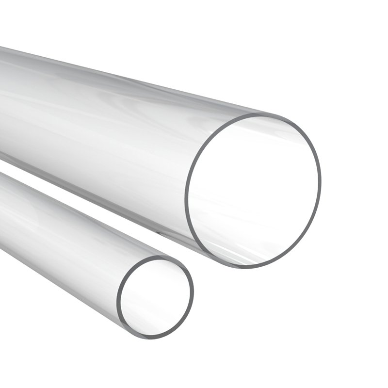Polycarbonate Pipe Acrylic Tube PMMA Clear Plastic Extruded Round Transparent Acrylic Pipe In Various Size