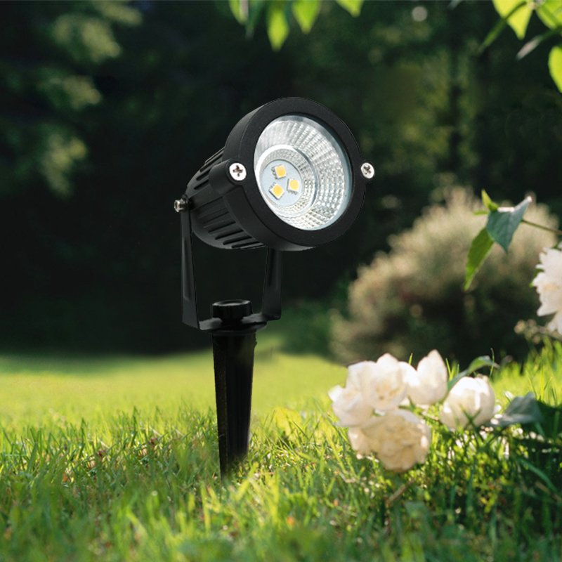 Anti-fall ABS Material Garden Decorative LED Light IP67 Waterproof Garden Spot Light AC LED Spotlight 60 Luces Led Para Jardin
