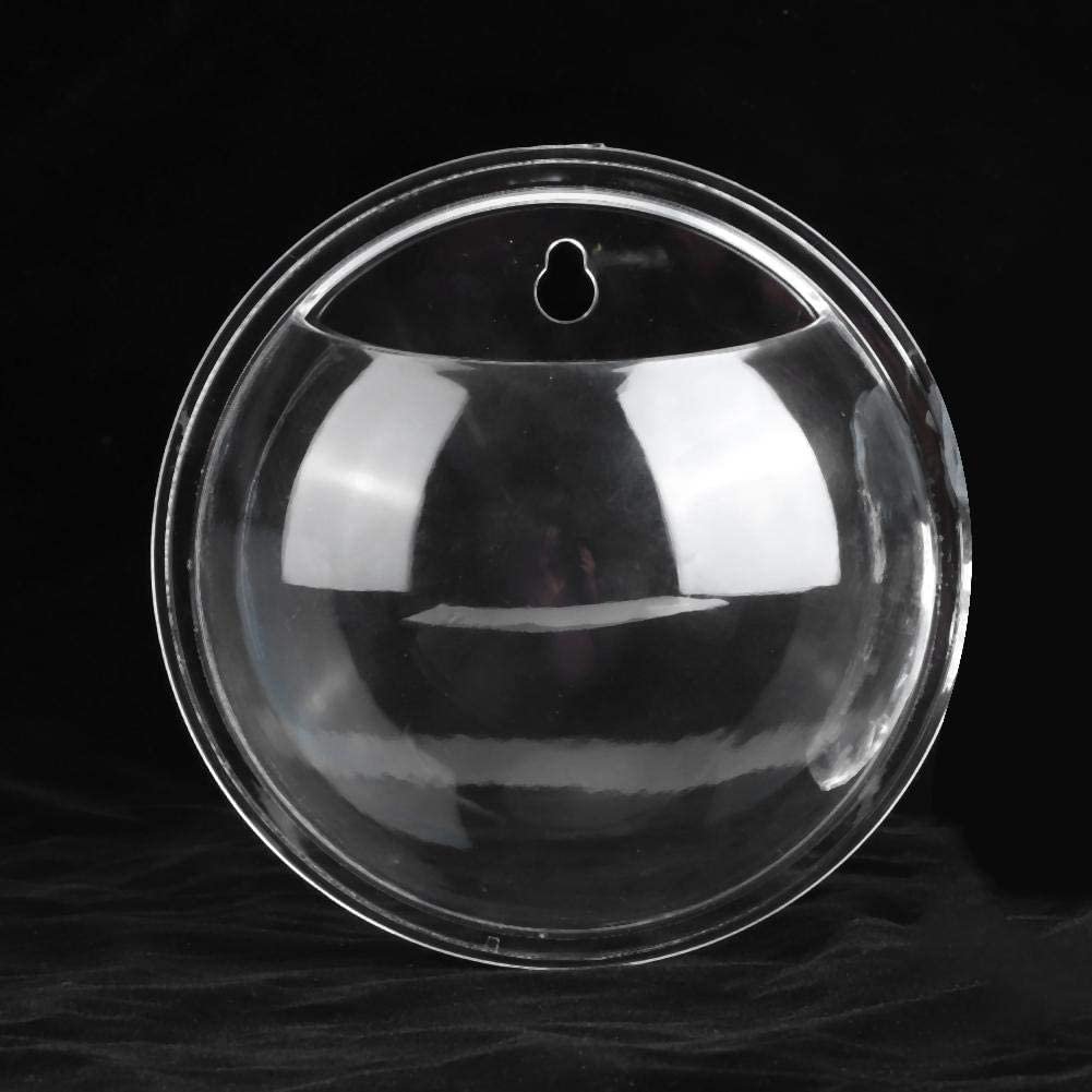 2pcs 35.5cm popular creative transparent acrylic hanging fish tank wall-mounted transparent acrylic flower pot decoration