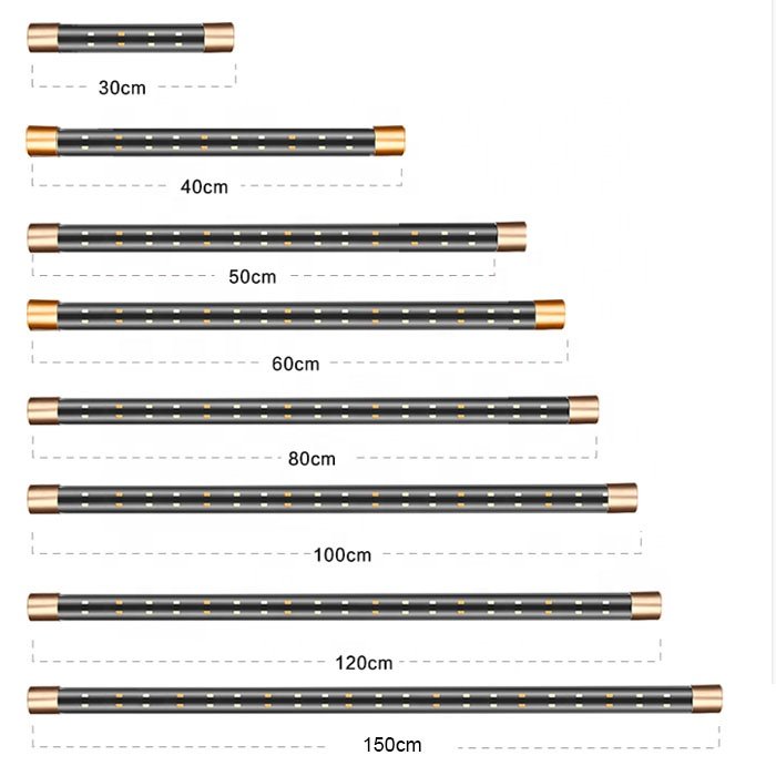 Quanlong High quality marine wrgb T8 led aquarium lighting for arowana fish lamp submersible fish tank aquarium led light