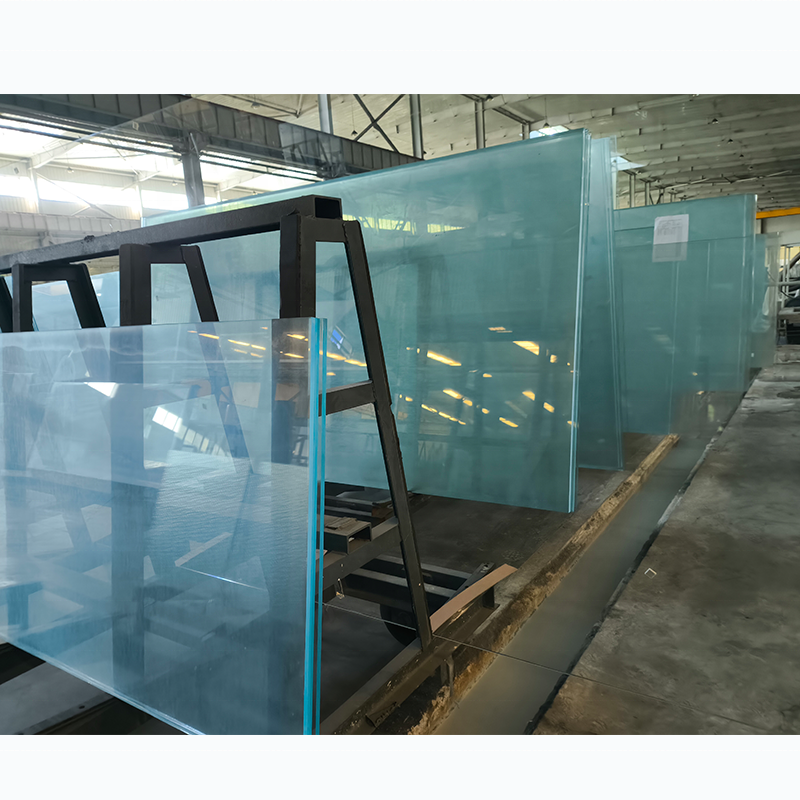 High Quality 664 884 10104 Tempered Laminated Glass for Balcony Vidrio Laminado Templado Frosted Glass Balcony Balustrade