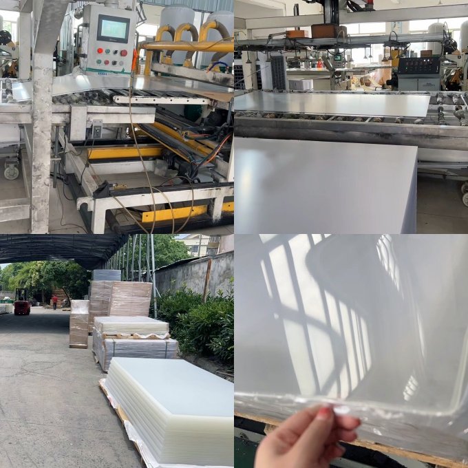 brown matte milky white clear silver acrylic sheets custom 1 inch thick kitchen cabinet for aquarium