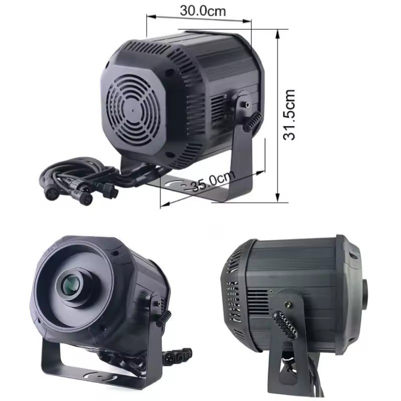 AOPU The Most Popular 200W Waterproof LED Water Wave Projector Effect Light LED Wall Washer For Aquarium Scenic