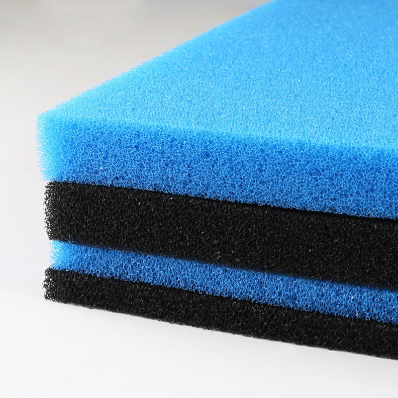 Jialu aquarium biochemical sponge filter cotton Aquarium Fish Tank Black filter Cotton Blue biochemical sponge fish tank