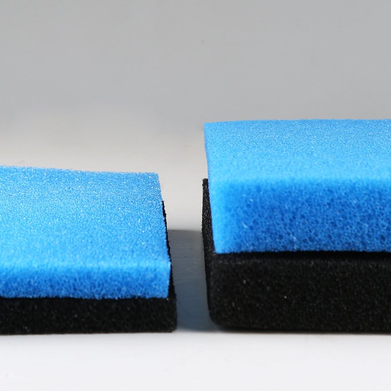 Jialu aquarium biochemical sponge filter cotton Aquarium Fish Tank Black filter Cotton Blue biochemical sponge fish tank