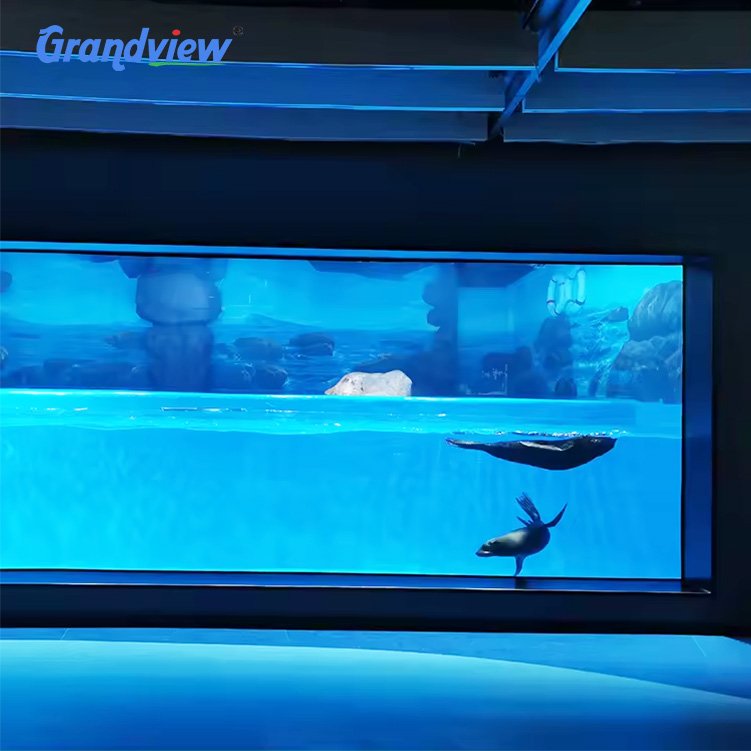 Grandview wholesale customized large transparent thick acrylic sheet for aquarium