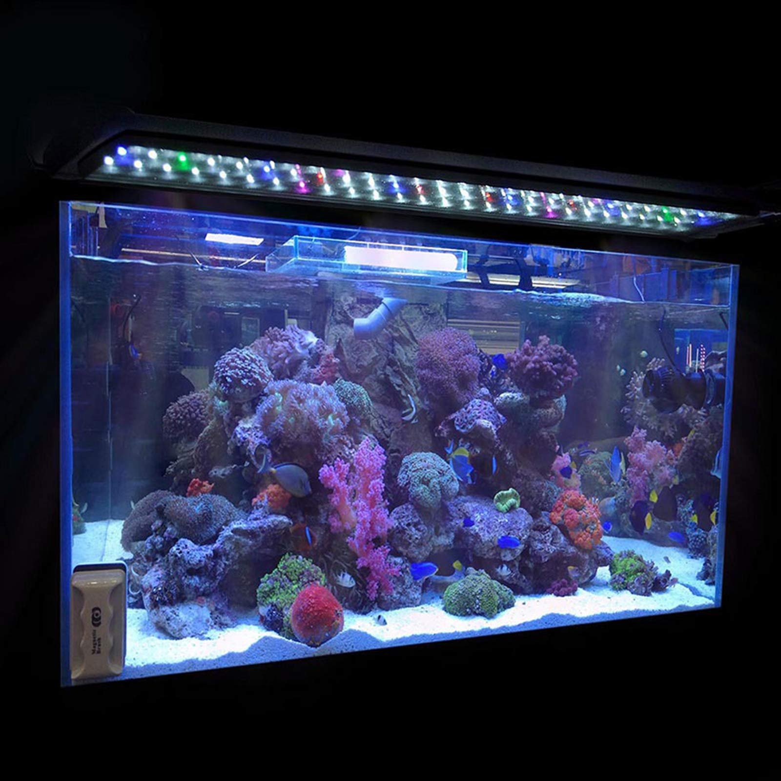 LED aquarium light fish tank full spectrum blue light coral water grass tank landscaping plant lighting
