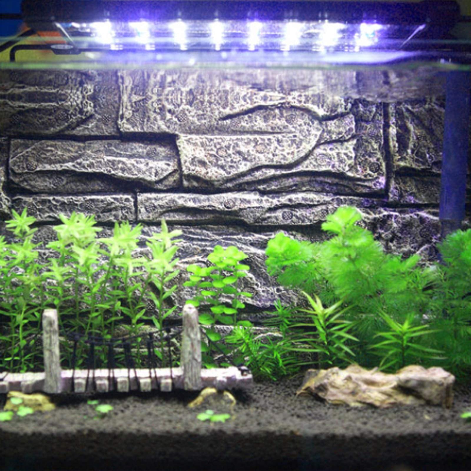 LED aquarium light fish tank full spectrum blue light coral water grass tank landscaping plant lighting