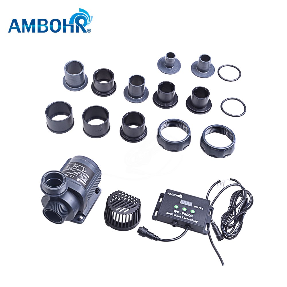 AMBOHR WP-D800 Aquarium oxygen pump air compressor farming aeration pump air pump fish tank
