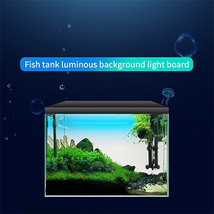 Home decoration fish tank light led aquarium super thin