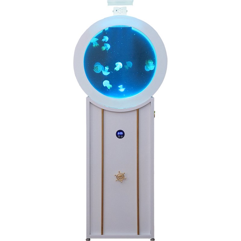 Top table viewing aquarium OEM jellyfish aquarium ecological BLACK tank jellyfish tank multi-purpose acrylic tank
