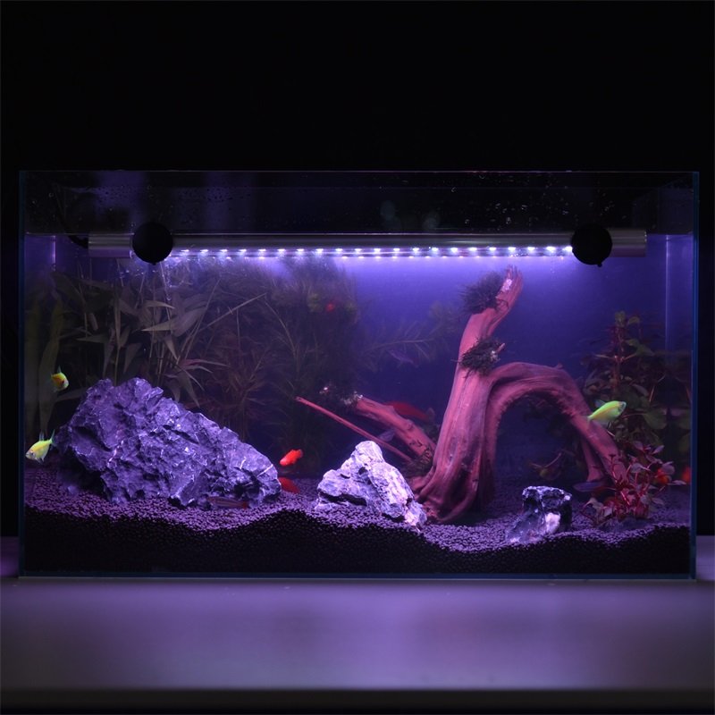T8 Underwater IP68 17W 19W 23W submersible Freshwater fish tank tube lamp