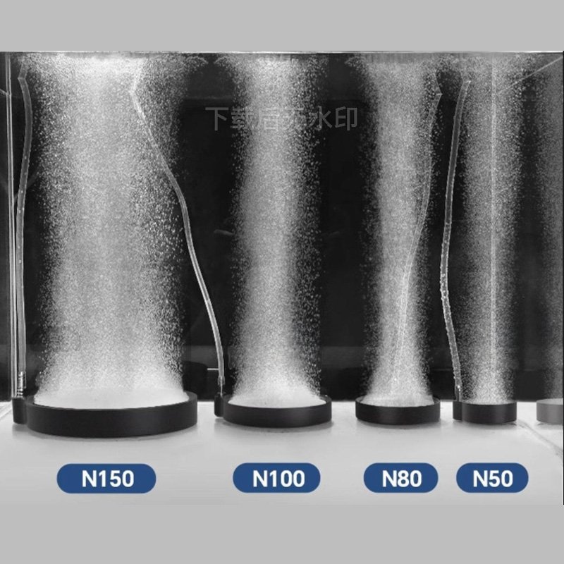 Nano Air Stone for Fish Tank 2 Inch Quiet Aquarium Bubbler Stone Dissolved Oxygen Diffuser for 5 to 50 Gallon Aquariums