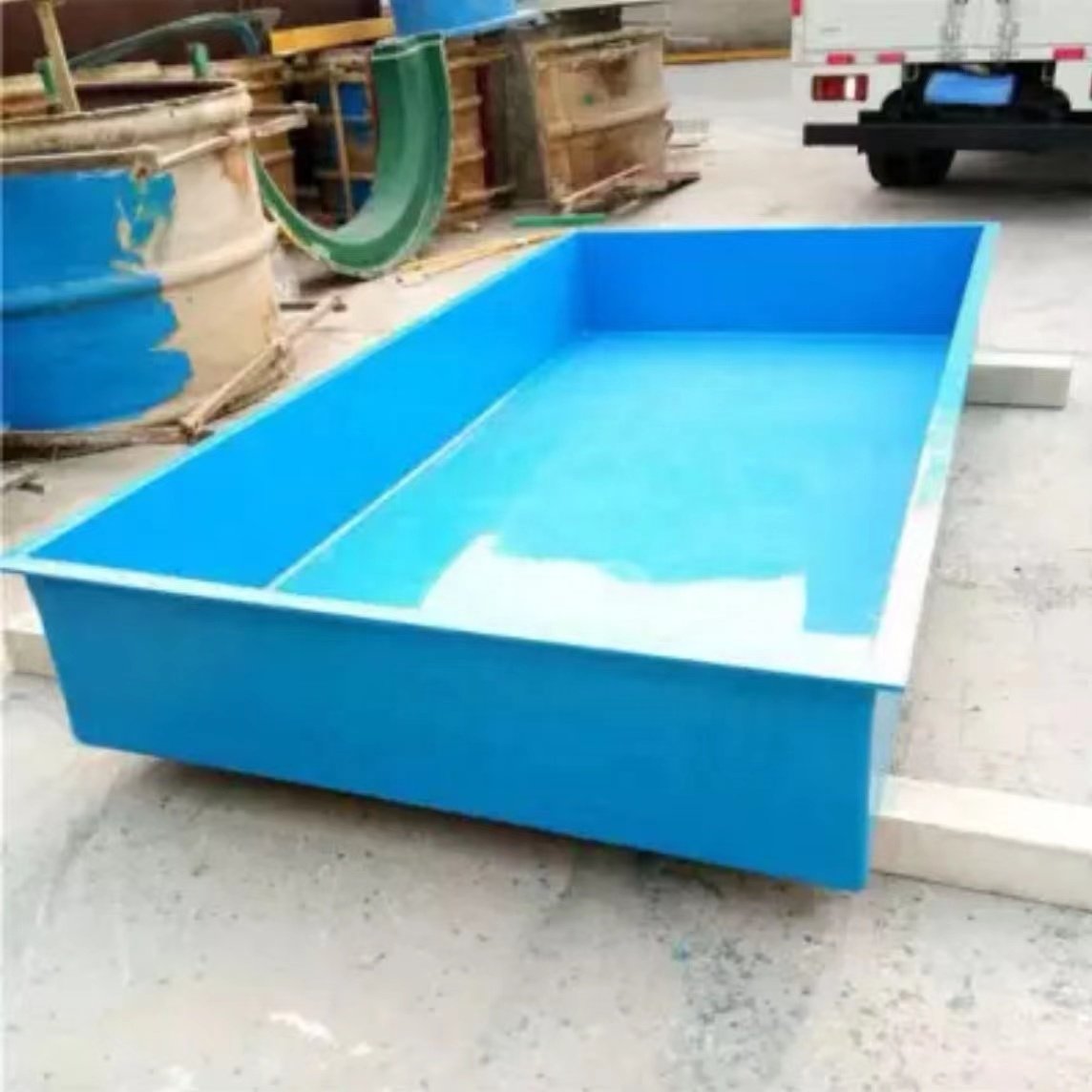 Aquarium Koi Pond Fibre Glass Fish Culture Frp Tank Frp Aquaculture Tanks For Fish Farming