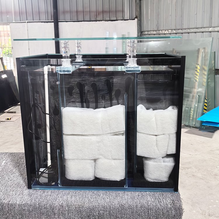 75 gallons small fish tank Planted Lamp Aquarium Glass Light Led Desktop Aquarium Fish Tank Of Back Filter System For Office