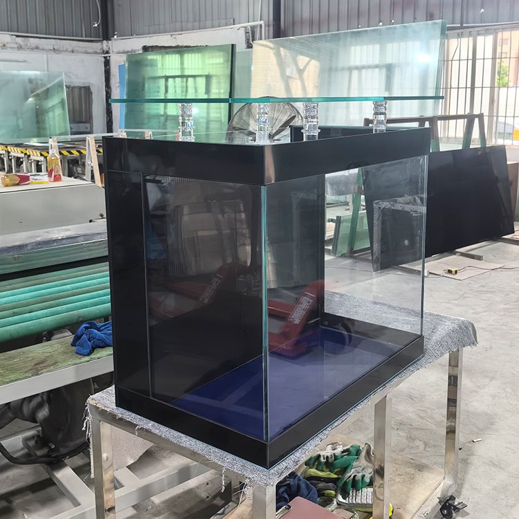 75 gallons small fish tank Planted Lamp Aquarium Glass Light Led Desktop Aquarium Fish Tank Of Back Filter System For Office