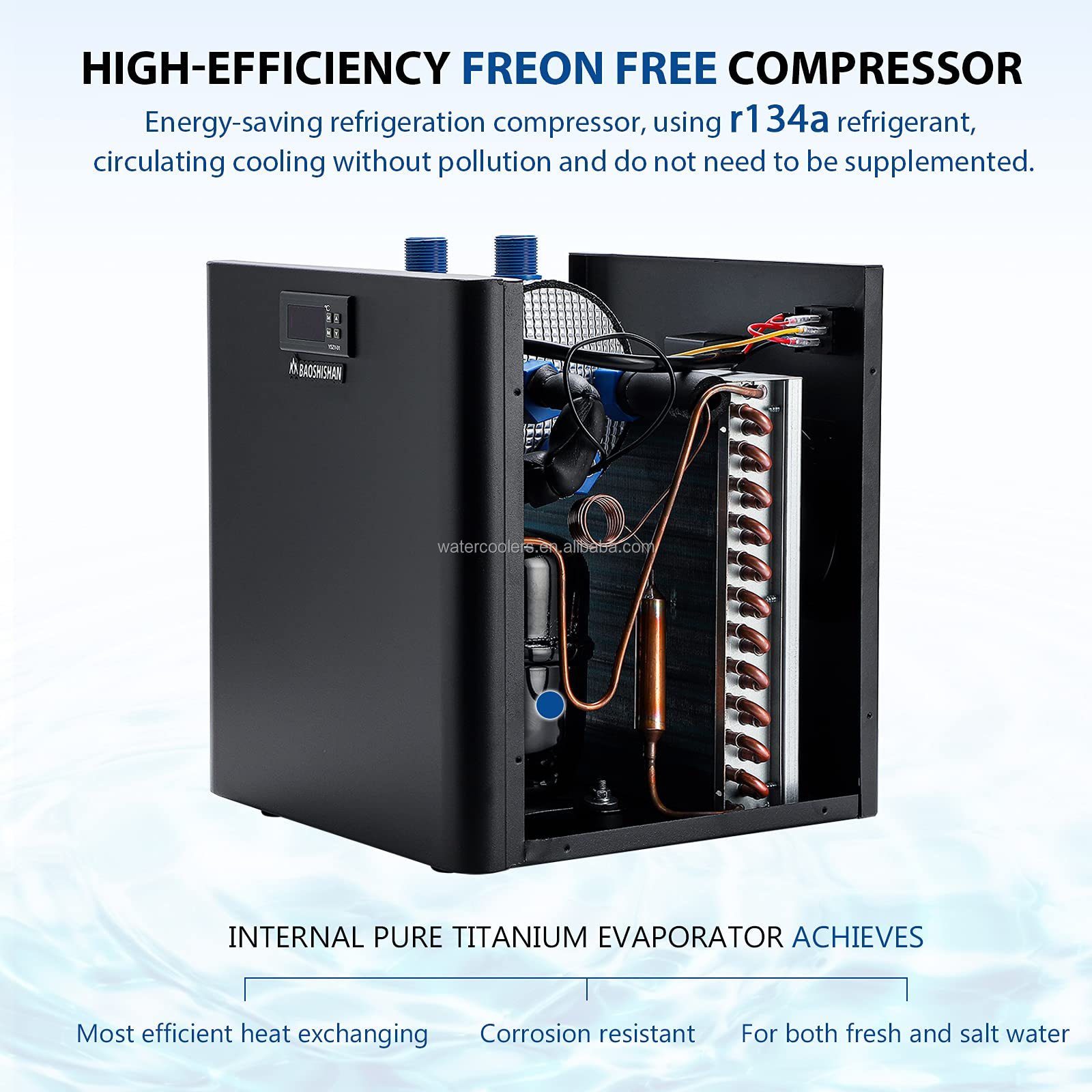 aquarium water cooler aquarium chiller for fish tank 60L