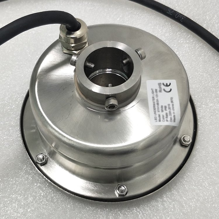 New 6w 24w Indoor Water Fountain light Submersible Pump Underwater Led light Rgb Ring Led Fountain lights And Nozzles For Pool