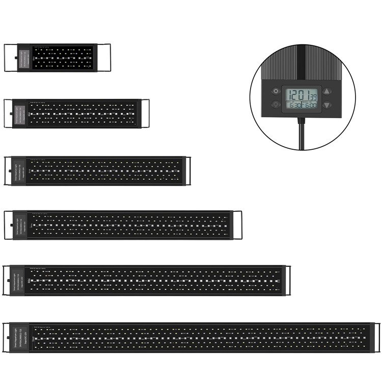 Fullgain China 5ft 120cm ROHS Smart Timer Control LED Lampe Aquarium Light Accessories RGB Led Aquarium Light For Fish Tank