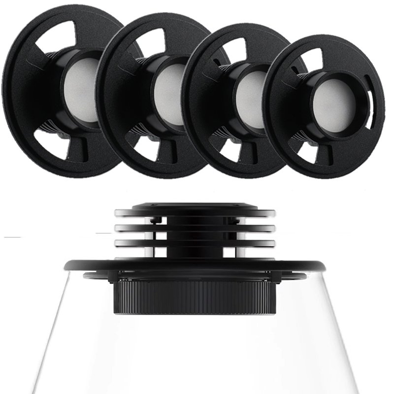 LED Bryophyte Light Breathable Ecological Bottle Light Glass Microlandscape Spotlight USB Fish Tank light Water Grass Lamp