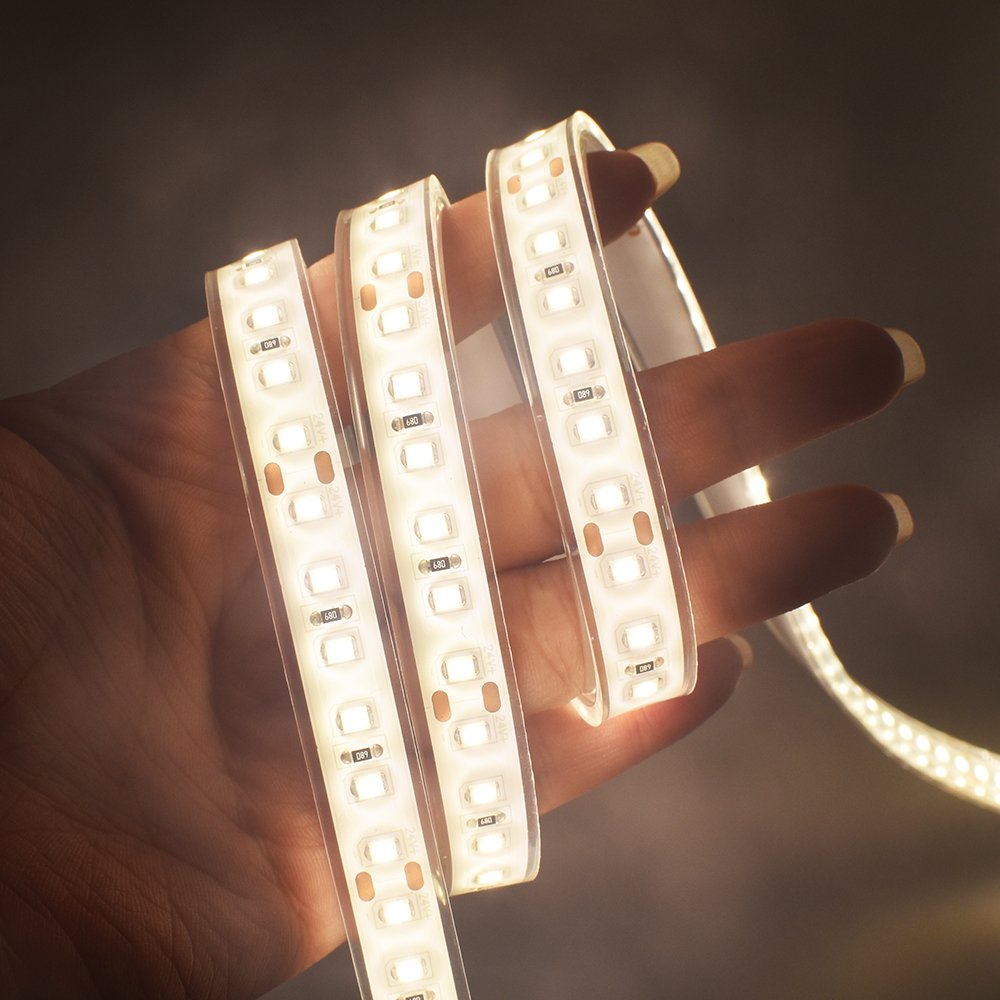 Swimming Pool Led Light DC24V 10W 120LEDs/m IP68 Waterproof Under Water for LVilla Aquarium Fish Tank LED Strip Light