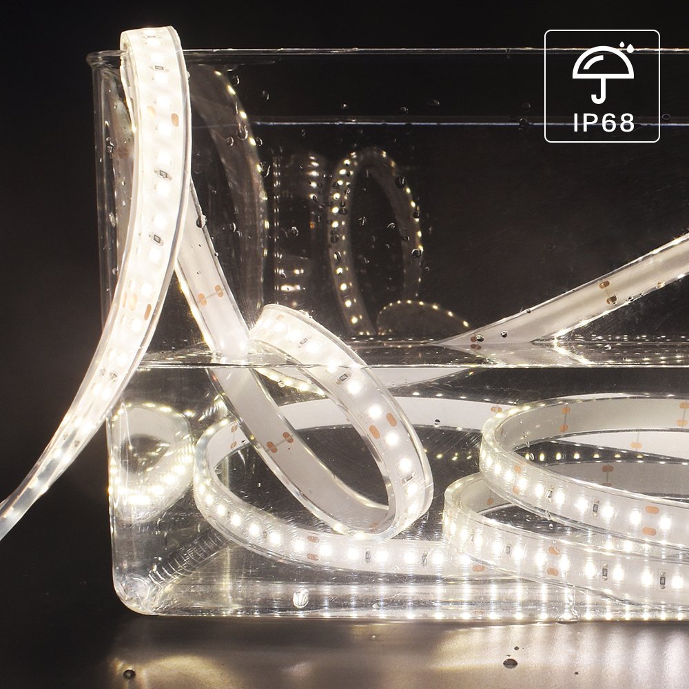 Swimming Pool Led Light DC24V 10W 120LEDs/m IP68 Waterproof Under Water for LVilla Aquarium Fish Tank LED Strip Light