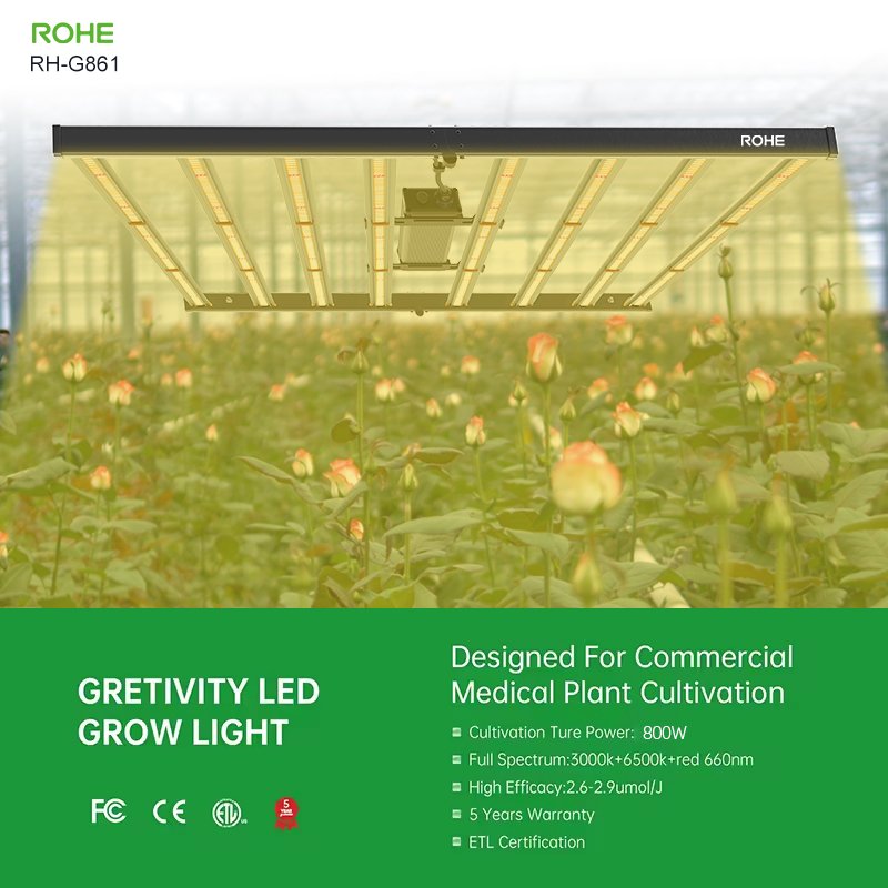 ROHE Custom High Yield 1060W 480W 860W Samsung LM301H Evo Full Spectrum LED Grow Light Commercial Aquarium Eco Strip