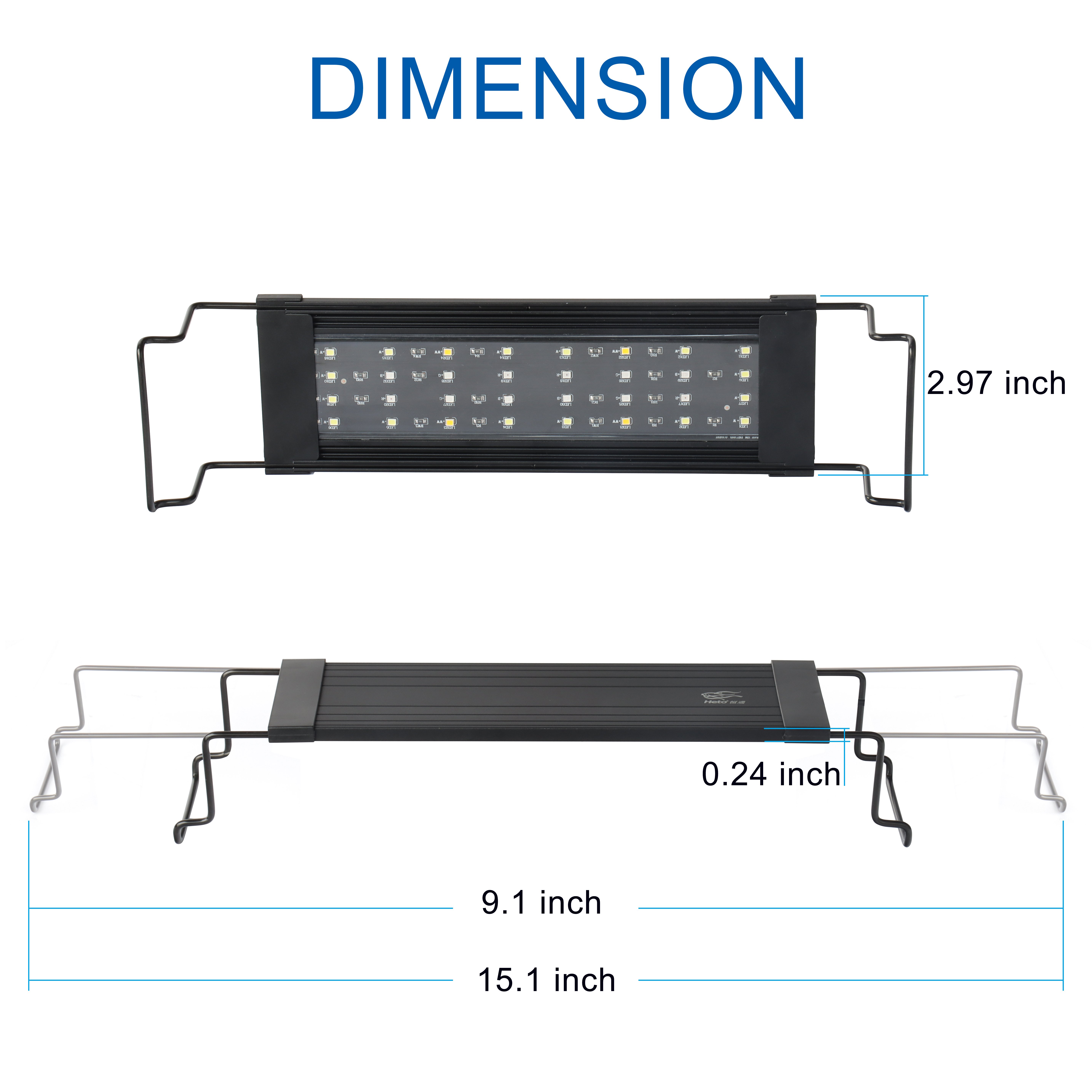 remote controlled aquarium led light full spectrum fish tank lighting aquarium lights for live plant tank
