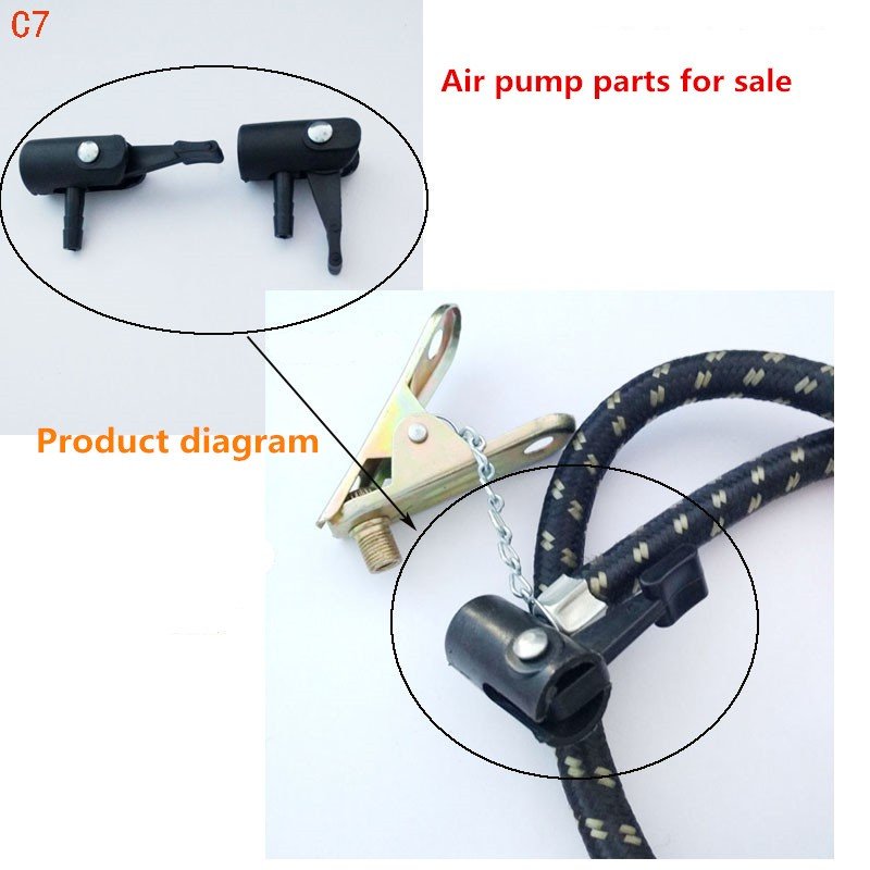 pump parts,model brass adaptor tube av change to ev,gas-filled,air inflation
