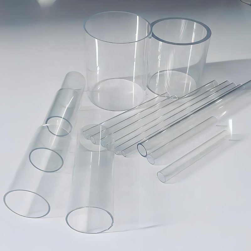 PMMA Cast Cylinder Acrylic Clear Tube Plastic pipe Large Size for Machine, Aquarium, Hyperbaric Chamber