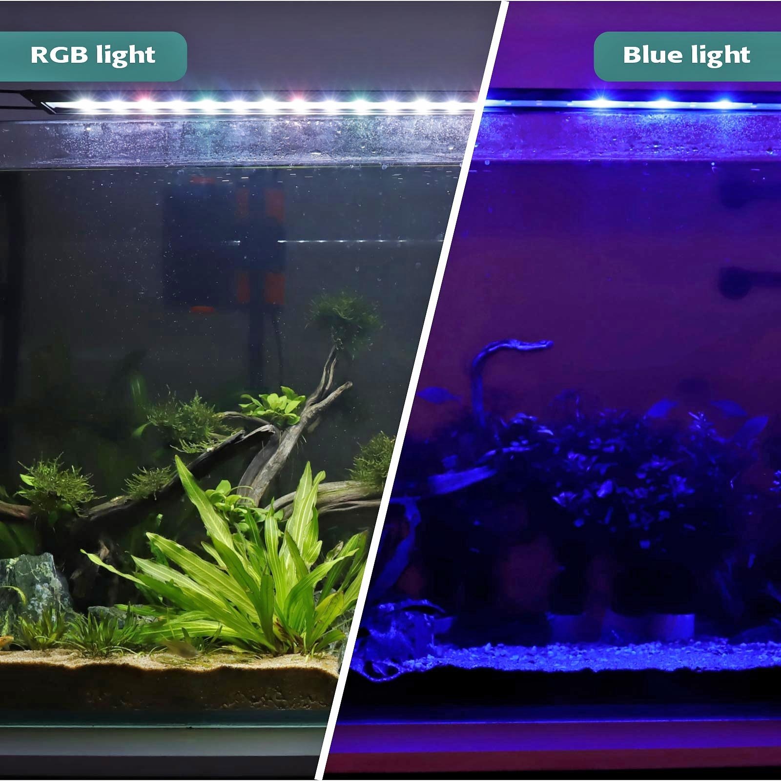 NEW! hygger Aquarium Lights Fish Tank Full Spectrum Aquarium LED Light